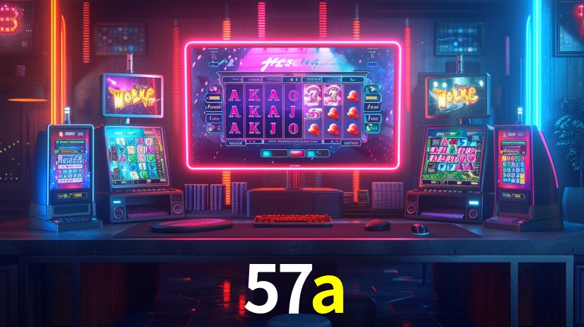 57a: Jogos de Caça-Níqueis-Altas Recompensas, Roleta-Velocidade, Blackjack-Desafios Máximos